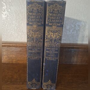 1899 Short History Of The English People Vol 1 & 2
